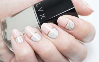 Маникюр с полосками: новые модные и интересные идеи стильных решений и сочетаний